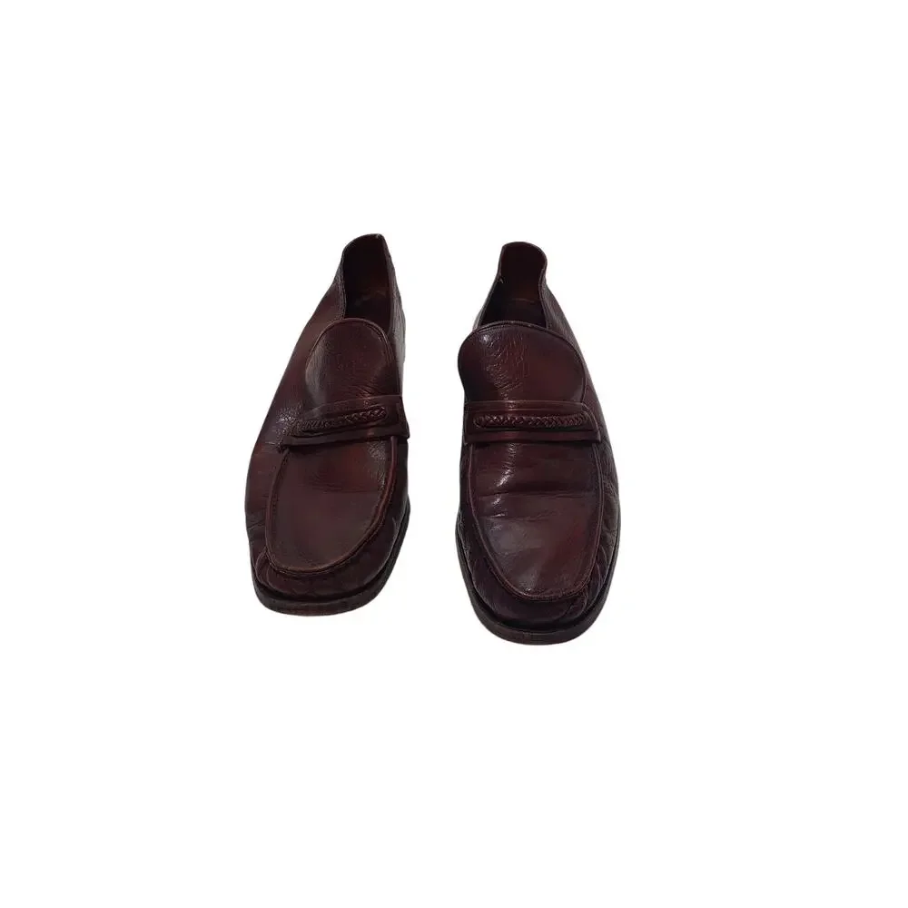 mens vintage size 11 roblee leather loafers.